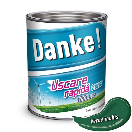  Эмаль Danke 2.5л темно зеленый