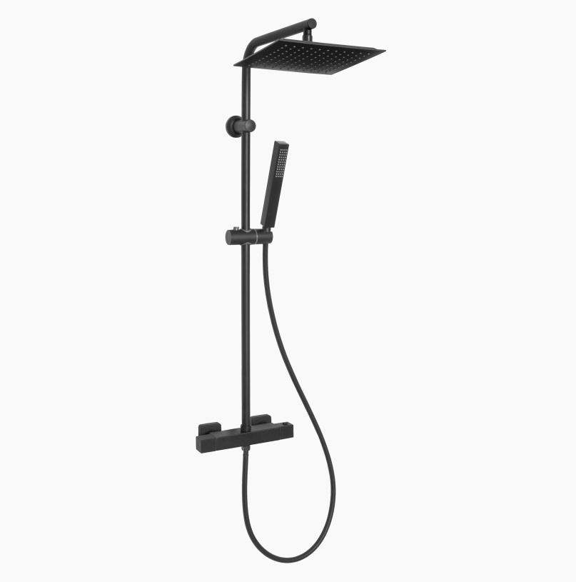 Душевая стойка Svart black AU-85-004-X 