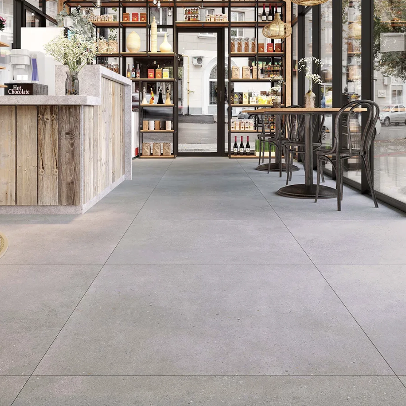 Плитка Bien Void 61x61 grey
