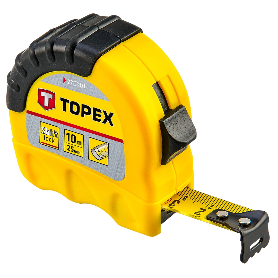 Рулетка Topex 10m x 25mm 27C310 2135