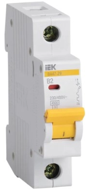 Автоматический выключатель IEK BA47-29 1P B2A