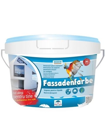 Vopsea Fassadenfarbe p/fațade 14kg