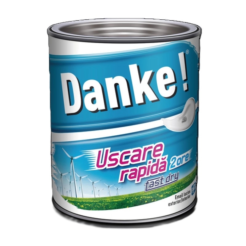 Эмали Danke 0.75l белый мат