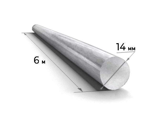 Tijă rotundă 14mm