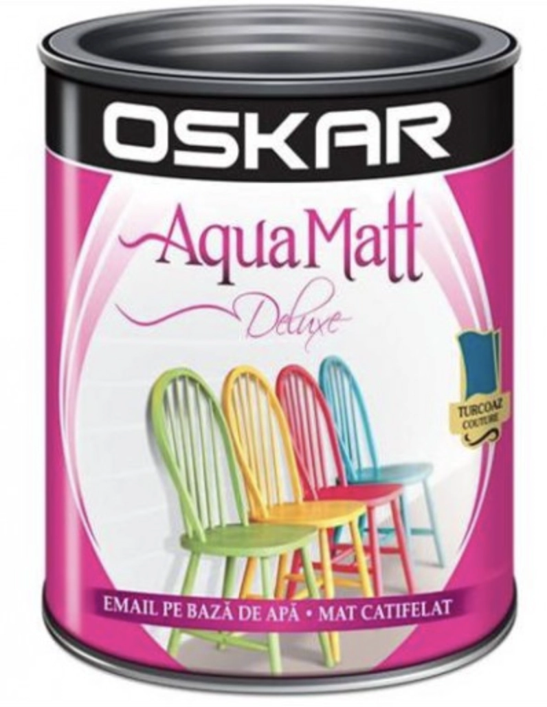 Эмаль Oskar Aqua Matt 0.6л verde fresh