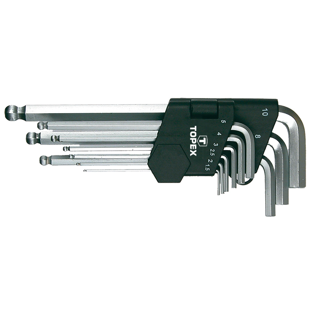 Set chei hexagonale Topex 1,5-10mm 35D957 811