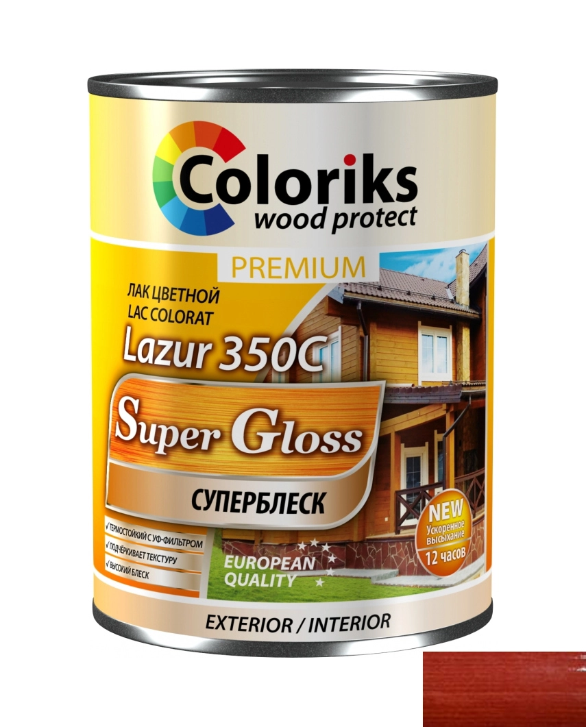 Лак Coloriks 0.75l 110 Красное дерево