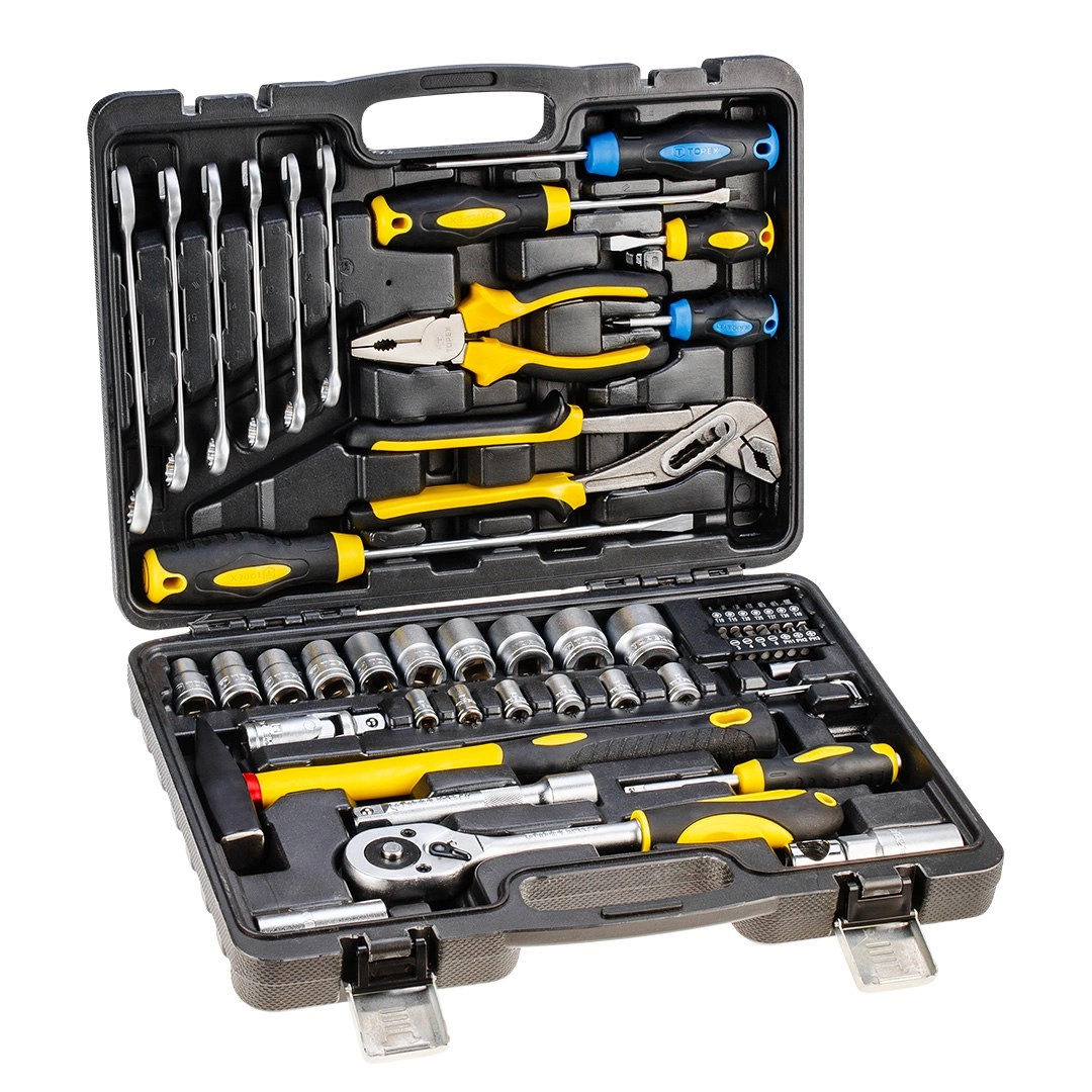 Set unelte 56buc chei plate-inelare 51794