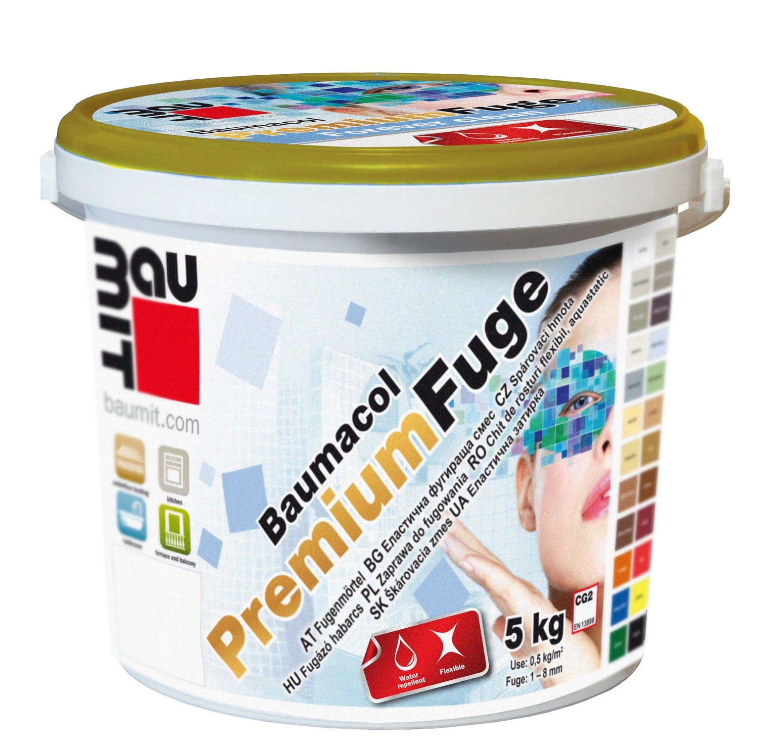 Chit Baumit Baumacol 5kg Carbon