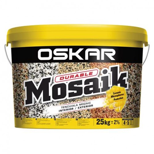 Tencuială decorativă Oskar Mozaic Ceramic 25kg  9701